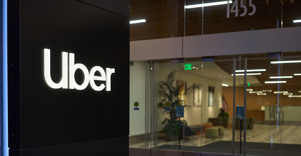 Uber sign