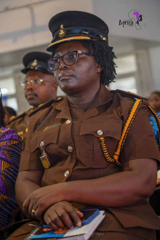 Superintendent Helen Korkor Quarcoo, Head of Commercial Unit at the Senior Correctional Centre (SCC)